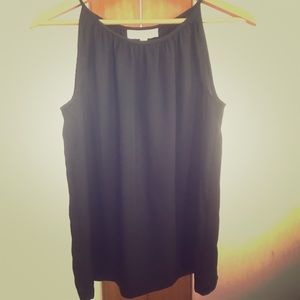 Ann Taylor Loft Black Tank Top